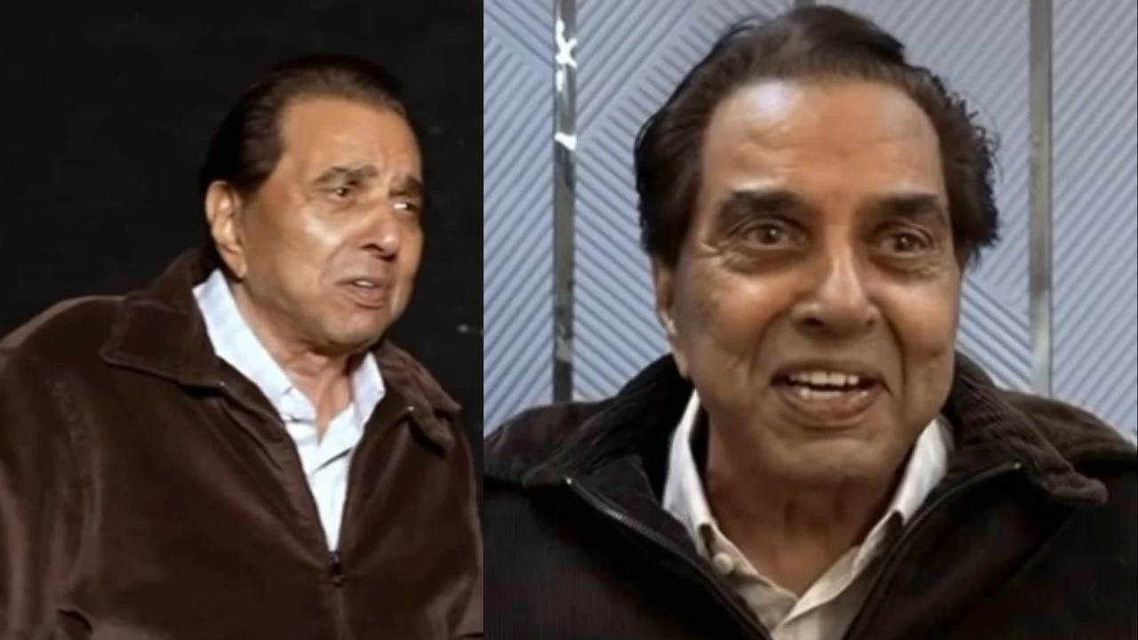Sunny Deol, Bobby Deol & Esha Deol share video of Dharmendra's last day on 'Ikkis' set.