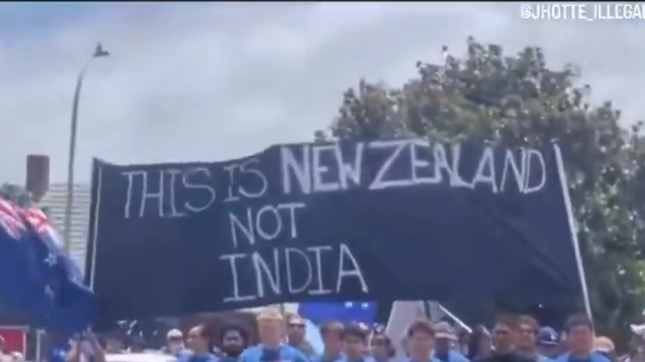 The incident occurred during a Nagar Kirtan, a sacred Sikh procession marked by the singing of hymns from the Sri Guru Granth Sahib Ji