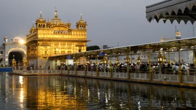 The brass clock, a gift to Golden Temple in 1902, was restored in Birmingham, the same city where it was originally manufactured