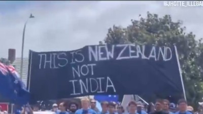 The incident occurred during a Nagar Kirtan, a sacred Sikh procession marked by the singing of hymns from the Sri Guru Granth Sahib Ji