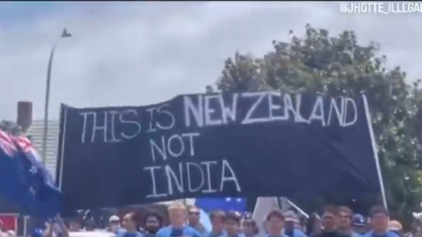 The incident occurred during a Nagar Kirtan, a sacred Sikh procession marked by the singing of hymns from the Sri Guru Granth Sahib Ji