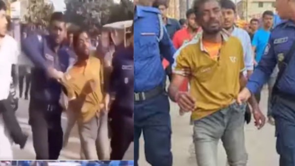 Biswas was assaulted before being handed over to the police and sustained serious injuries to his throat and chest