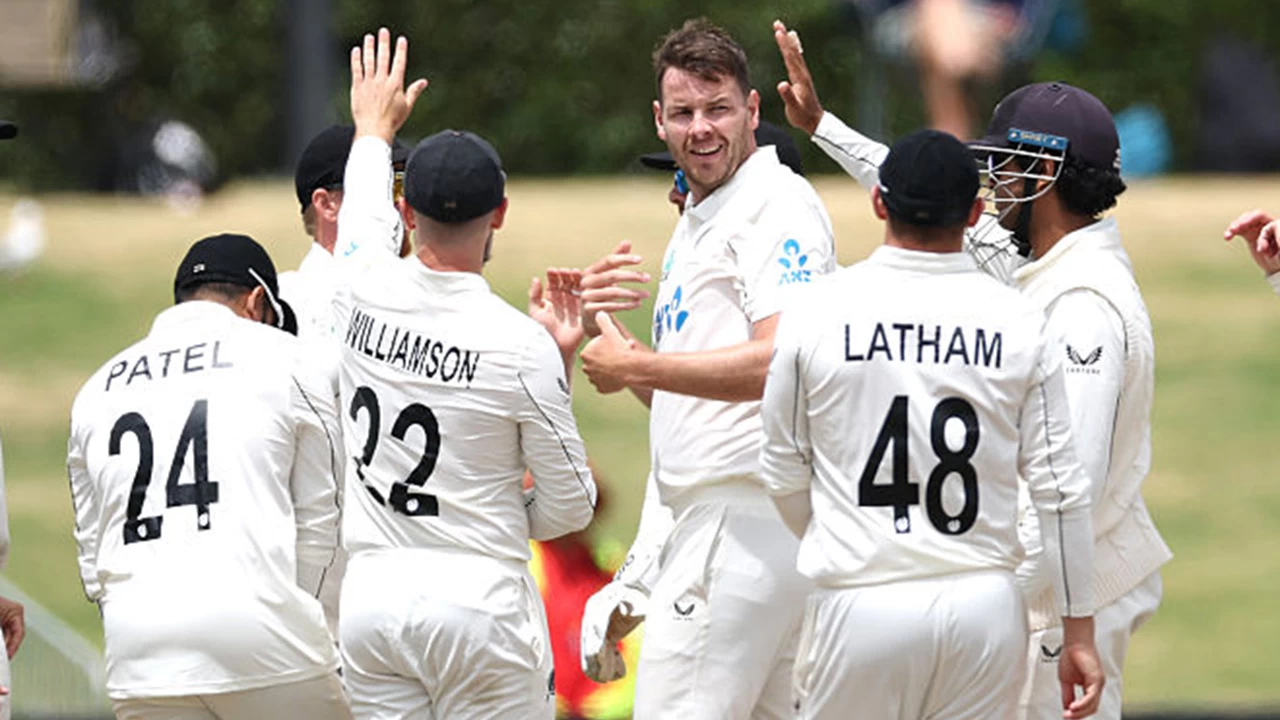 New Zealand defeated West Indies by 323 runs in the 3rd Test.