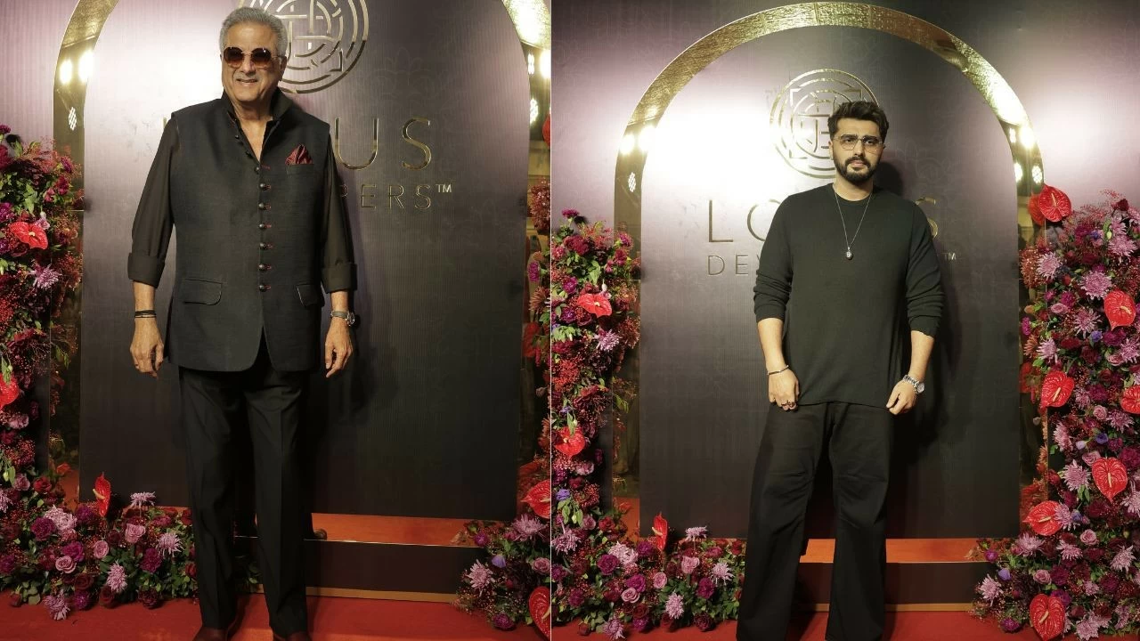 Boney Kapoor and Arjun Kapoor 
