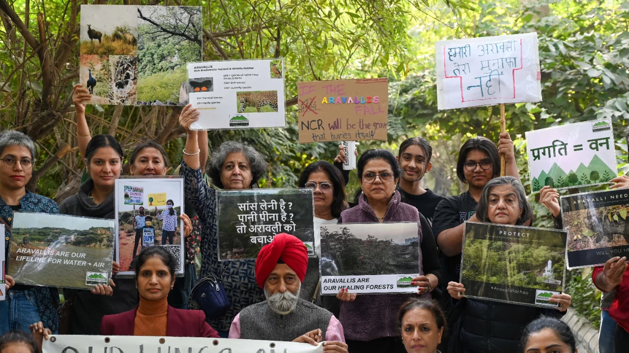 Now, only time can tell what Aravalli's fate has in store, after protecting India's ecology for all these years. (Photo credit: Parveen Kumar/HT via Getty Images) 