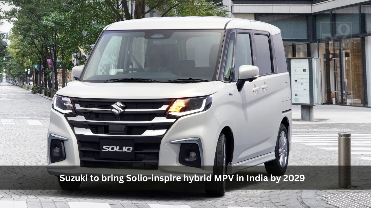 Suzuki to bring Solio-inspire hybrid MPV in India by 2029