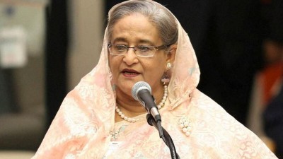Former Bangladesh prime minister Sheikh Hasina