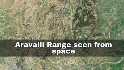 Aravalli Range seen from space: NASA image reveals billion year old Indian mountain story, geology, history, and wildlife comeback