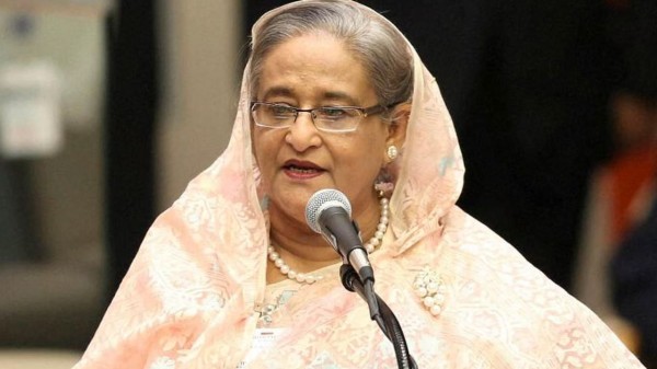 Former Bangladesh prime minister Sheikh Hasina