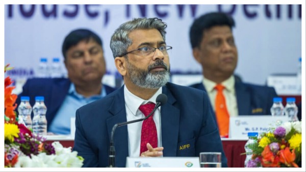AIFF president Kalyan Chaubey is in the eye of the storm. 
