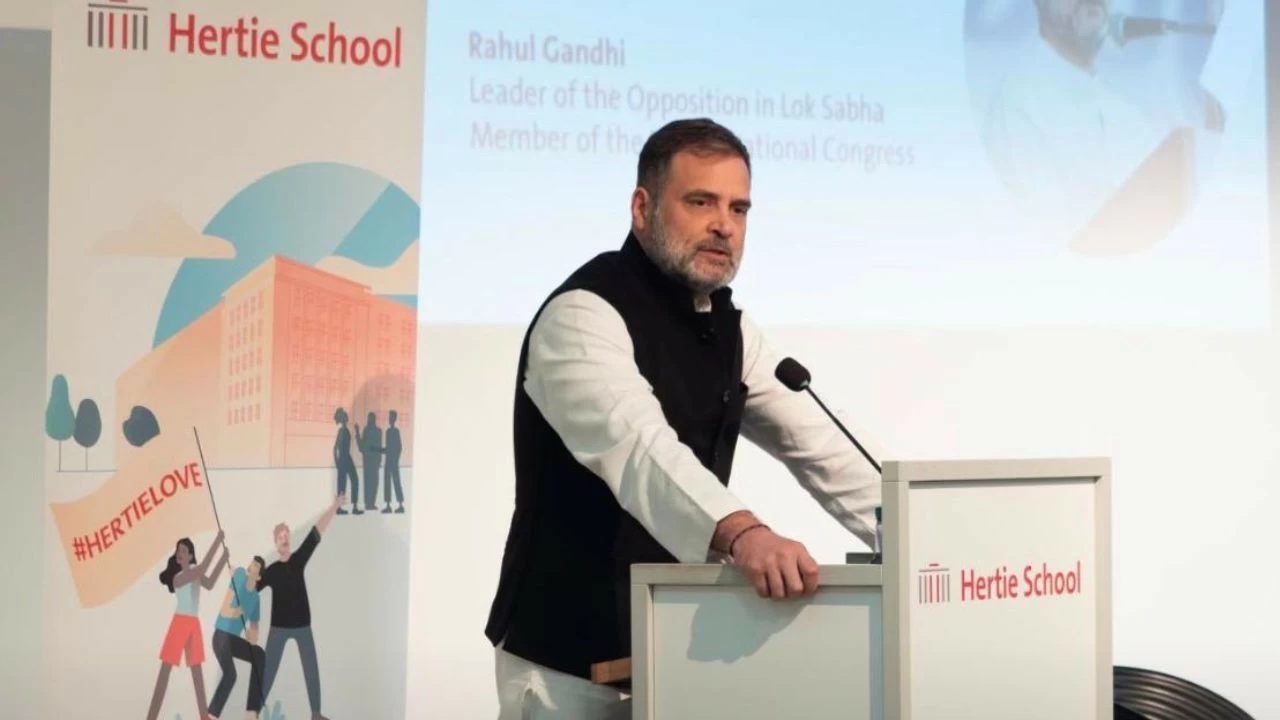 Gandhi’s remarks abroad drew a sharp response from BJP chief and Union Minister Jagat Prakash Nadda