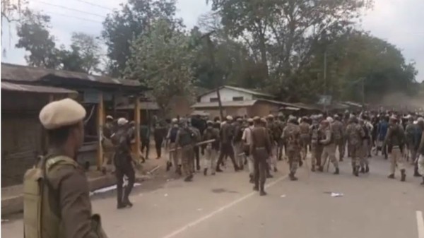 Kheroni in flames: Police firing, torched shops and internet blackout as Karbi Anglong land protests turn deadly, 1 dead