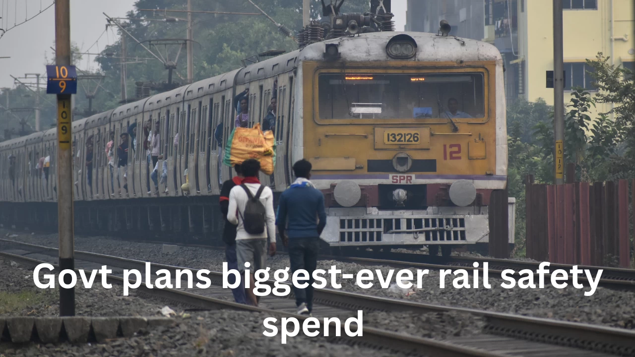 Modi govt plans biggest-ever rail safety spend of Rs 1.3 trillion: Report