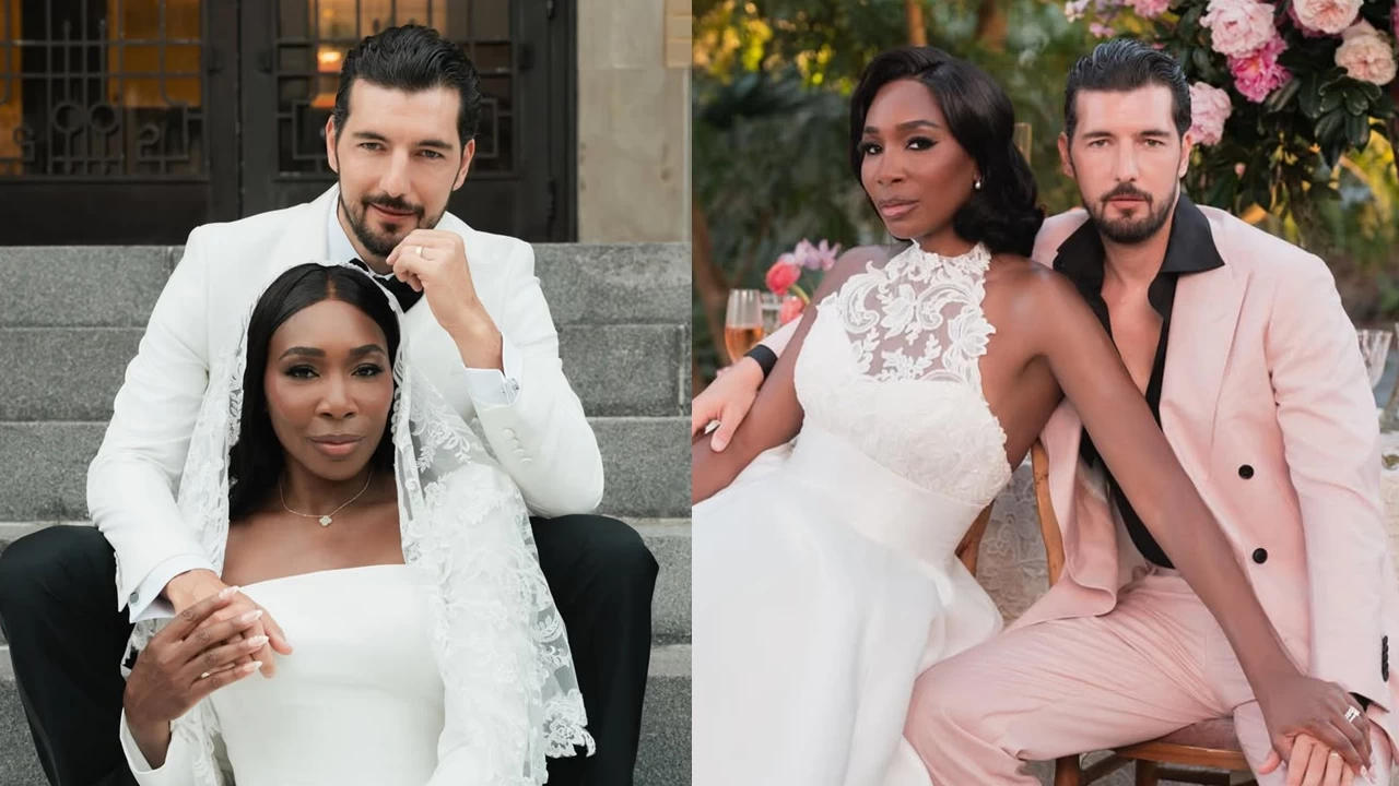 Venus Williams tied the knot with Andrea Preti.