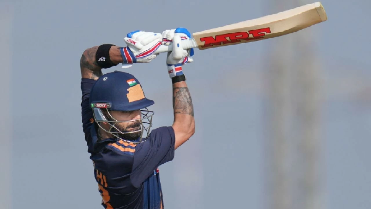 Virat Kohli scored a century on his return to Vijay Hazare Trophy