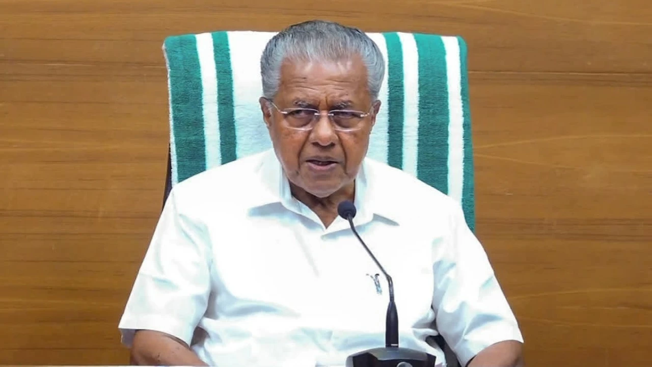 Chief minister Pinarayi Vijayan while speaking to media spoke about the nativity cards