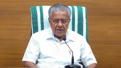 Chief minister Pinarayi Vijayan while speaking to media spoke about the nativity cards