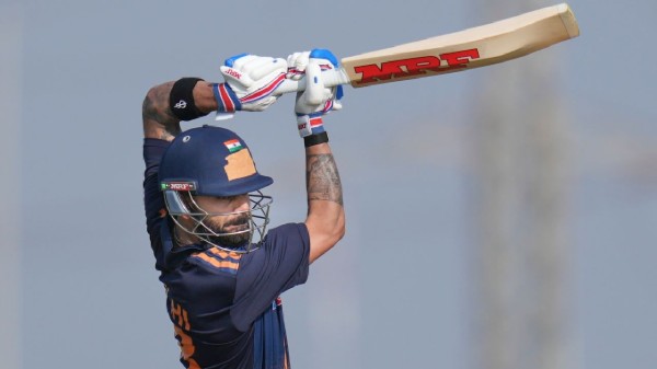 Virat Kohli scored a century on his return to Vijay Hazare Trophy