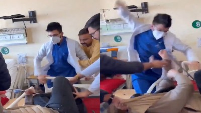 The incident took place on December 22 when the patient went to the IGMC in Shimla for a medical check-up