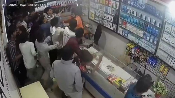 The mobile shop owner was beaten up reportedly by Christian youths for posting an anti-Christmas message 