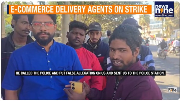 Delivery Partners Protest Unsafe Conditions and Low Pay