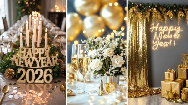 New Year decoration: Best ideas to instantly set party mood at home
