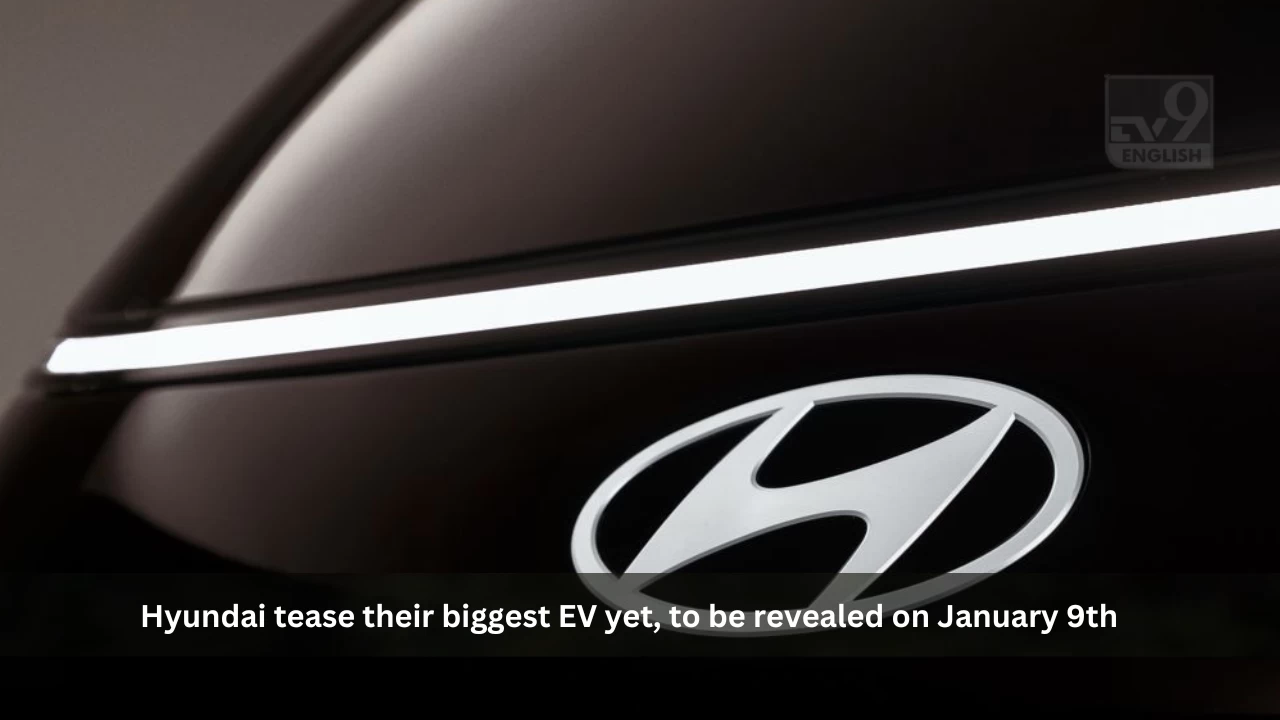 Hyundai tease their biggest EV yet, to be revealed on January 9th