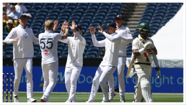 Australia all out for 132, England chase 175-run target in see-saw Boxing Day Test