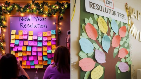 New Year decoration ideas at school that are creative, colourful and student-friendly