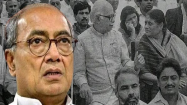  Senior Congress leader Digvijaya Singh has issue clarification after sharing an old photo of PM Modi and LK Advani.