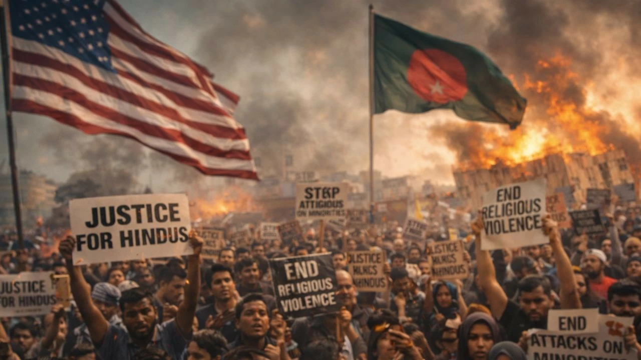 The frequent attacks on minorities in Bangladesh, particularly Hindus, have triggered criticism and protests across the globe