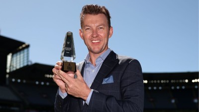 Former pacer Brett Lee inducted into Australian Cricket Hall of Fame.