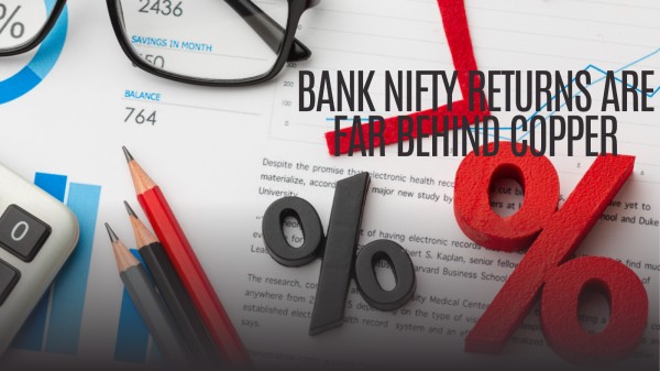 In this calendar year, copper prices jumped by about 40% while Bank Nifty gained only 15%.