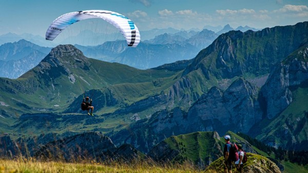 A paragliding accident was reported from Himachal Pradesh's Kangra, which killed a pilot and left a woman tourist injured (Representative image) 