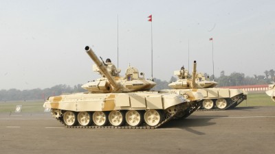 The Army's T-90 tanks have been approved for overhaul. (Photo credit: Yasbant Negi/IT Group via Getty Images)