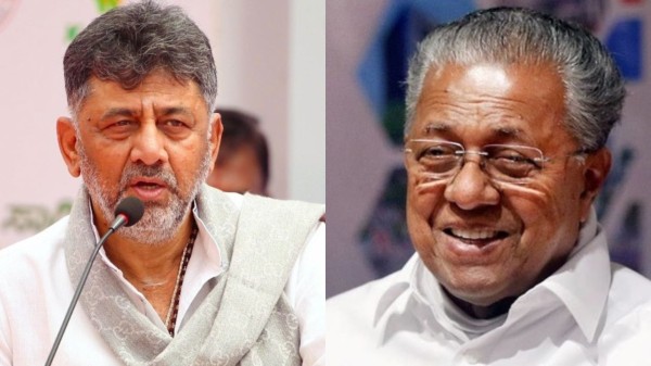 Bengaluru demolition row : DK Shivakumar slams Kerala CM, asks him to stay out of Karnataka issues