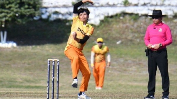 Bhutan spinner Sonam Yeshey is the first bowler to take T20 cricket