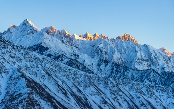 The Hindu Kush Himalayas. 