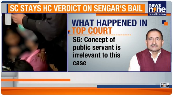 Supreme Court Stays Kuldeep Sengar's Bail in Unnao Rape Case