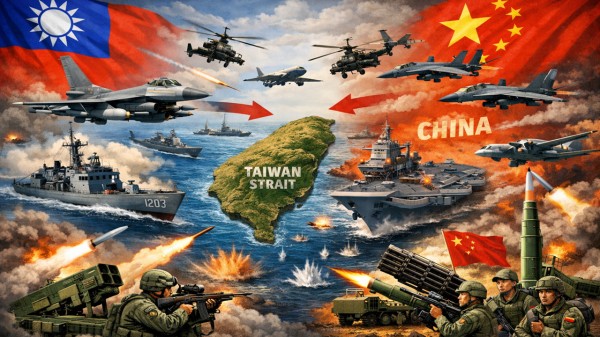 China claims Taiwan is a Chinese province and has often talked of annexing the land they claim is rightfully theirs.