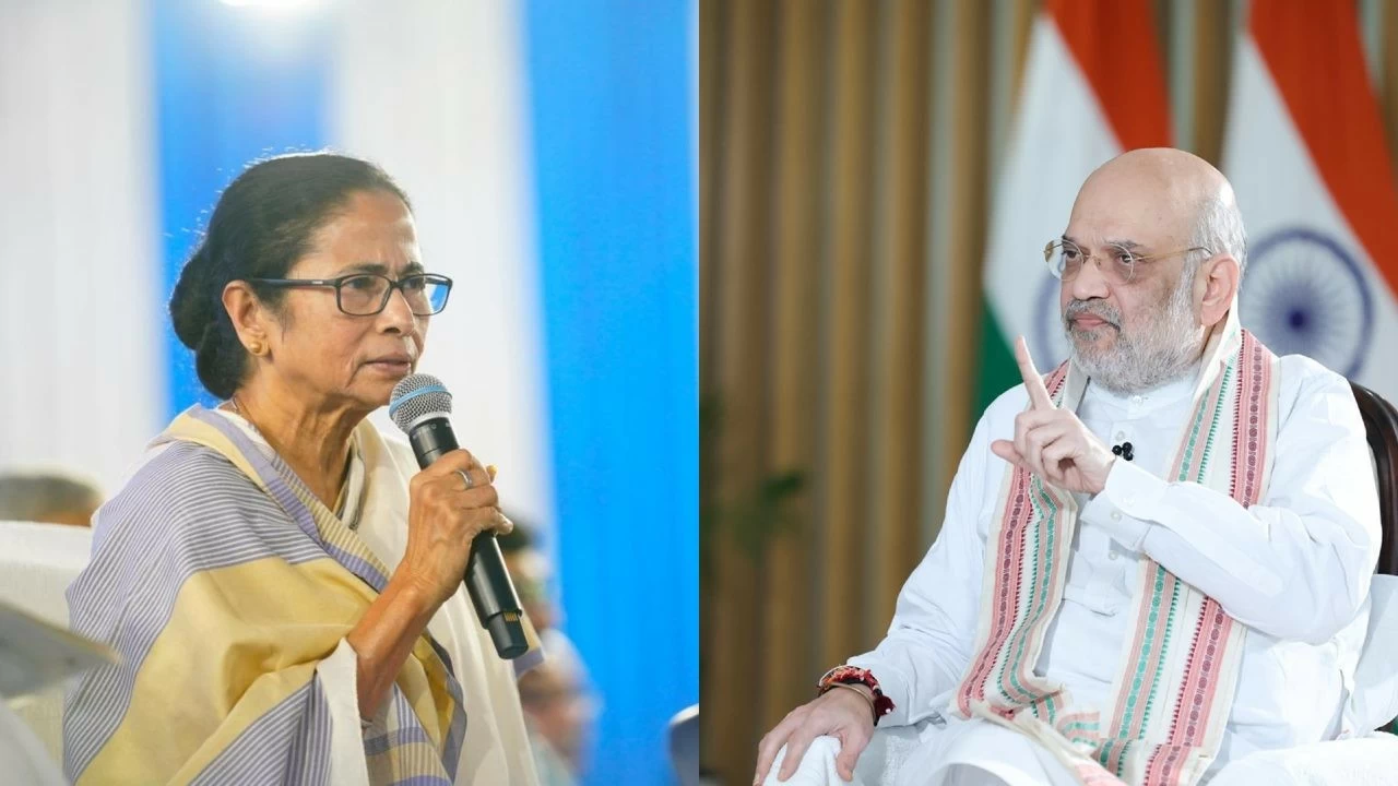 Mamata Banerjee and Amit Shah attacked each other before Bengal Assembly polls. (Photo credit: X)