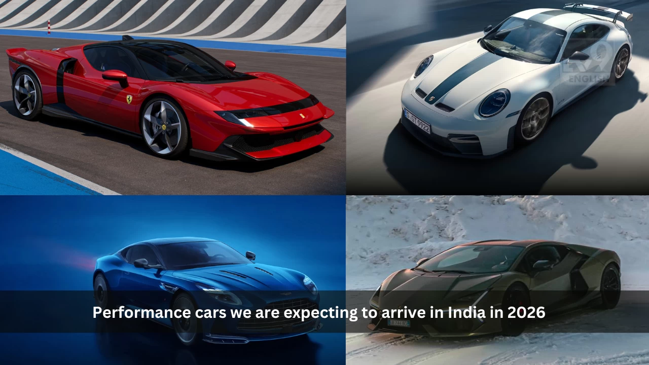 Performance cars we are expecting to arrive in India in 2026
