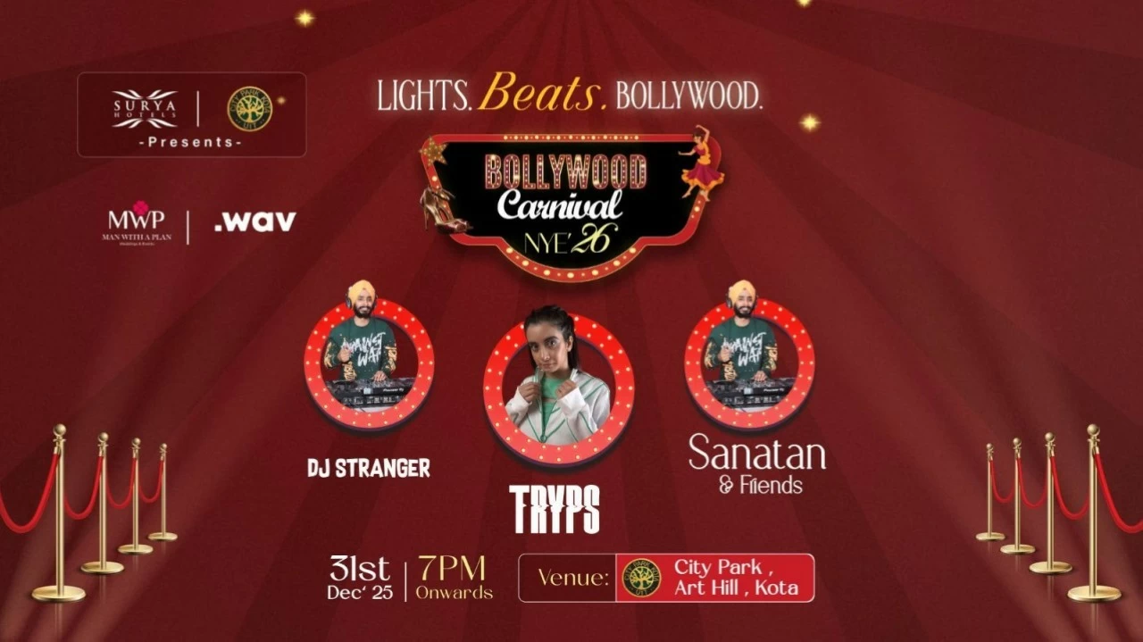 New year 2026 parties and events in Kota