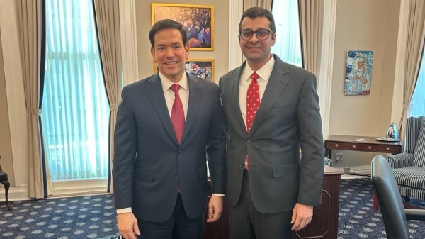 Gill is considered to be an expert in international relations and has been a senior advisor in the US State Department's Bureau of Overseas Buildings Operations. (Photo credit: X)