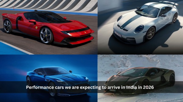 Performance cars we are expecting to arrive in India in 2026