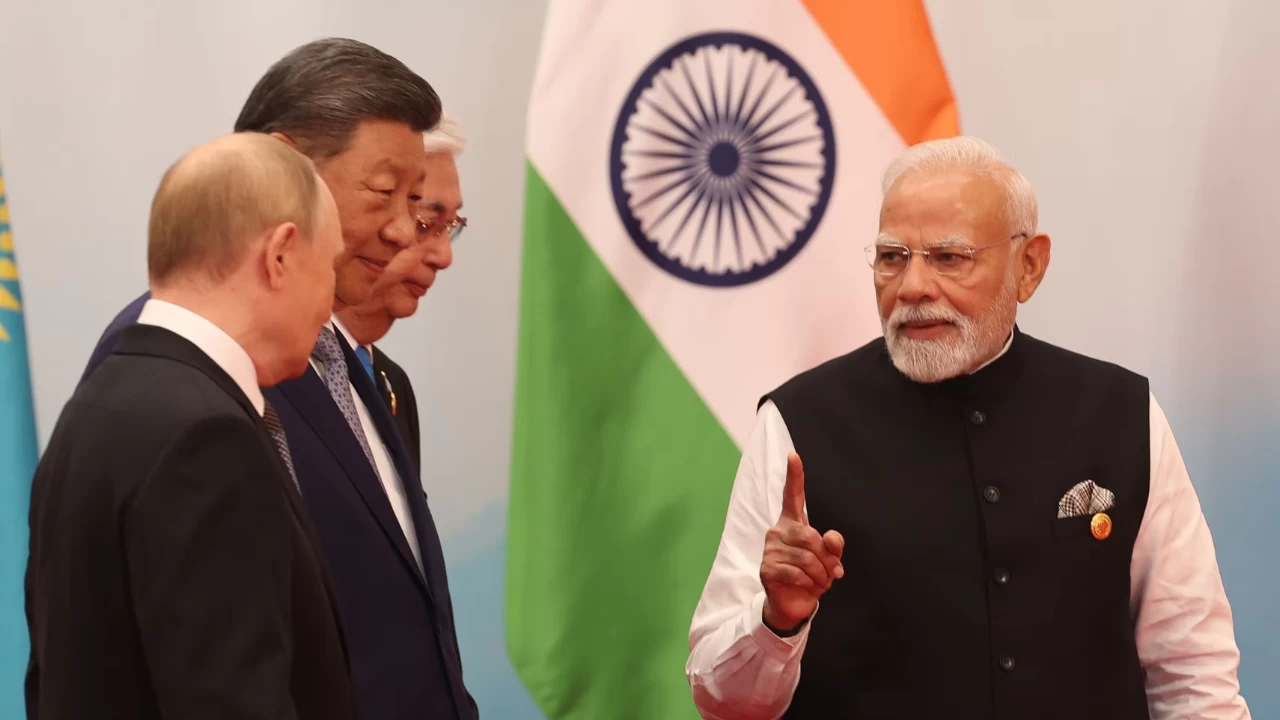 PM Modi with Chinese President Xi Jinping and Russian President Vladimir Putin at the SCO Summit 2025 in Tianjin, China. (Photo credit: narendramodi.in)