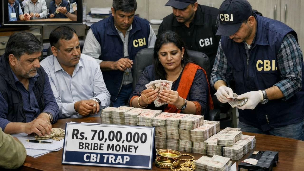 Raids recovered Rs 1.6 crore cash, jewellery, and bullion, with investigations ongoing into the widespread syndicate. (AI generated Image)