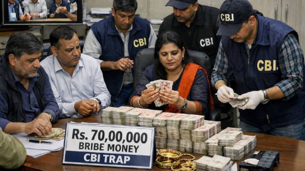 GST officers caught red-handed taking 70 lakh bribe; Here is how CBI trapped them