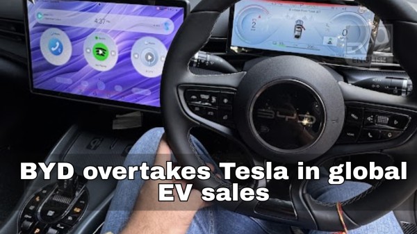 China’s BYD is set to overtake Tesla as the world’s biggest electric car seller