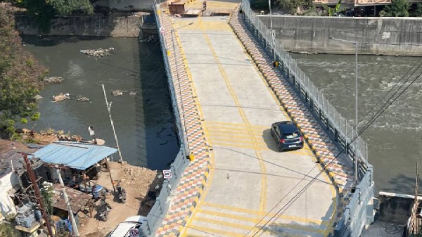 Ashok Nagr bridge inaugurated. 